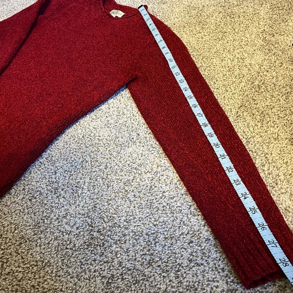 Studio Works Red Sweater - Picture 4 of 9